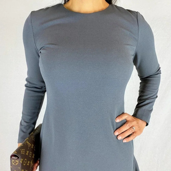 Hutch Gray Asymmetrical Cutout Midi Dress $290 - Picture 3 of 10